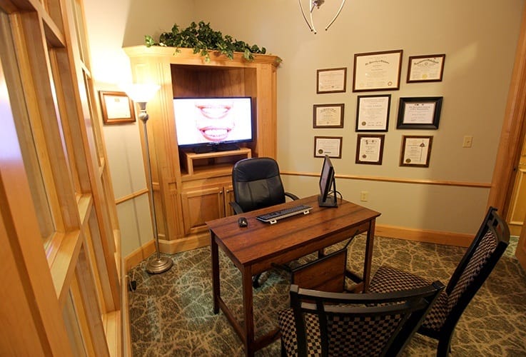 Private consultation room