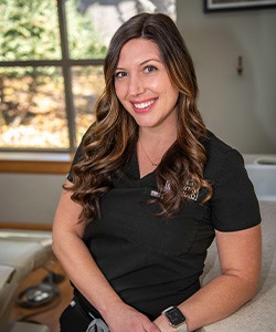 Dental assistant Christine