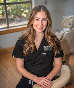 Registered dental hygienist Laila