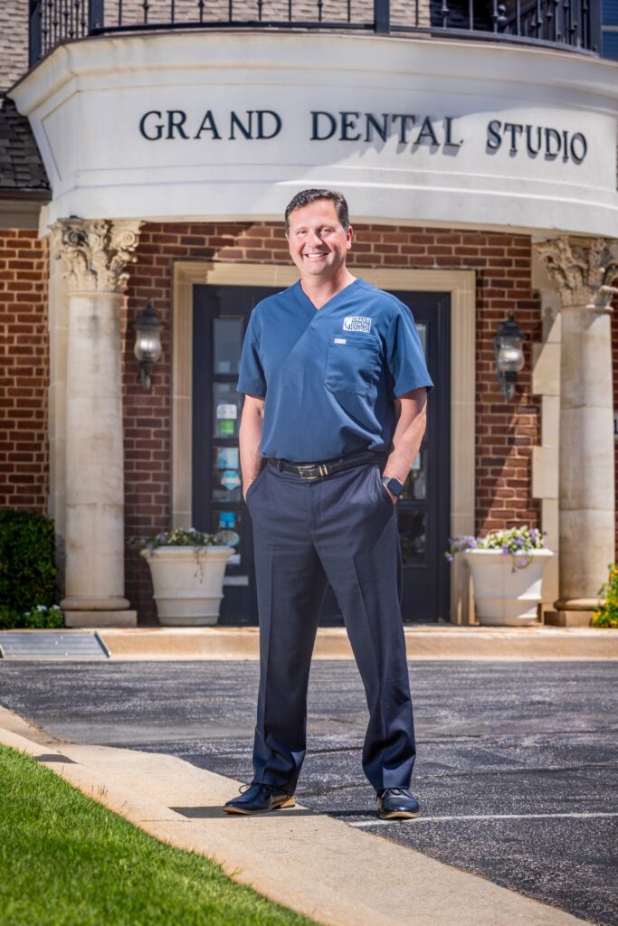 Dr. Kirk standing in front of GDS
